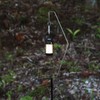 huanbush Lantern Stand, Screw-in Type, Lantern Pole, Aluminum, Ultra Lightweight,
