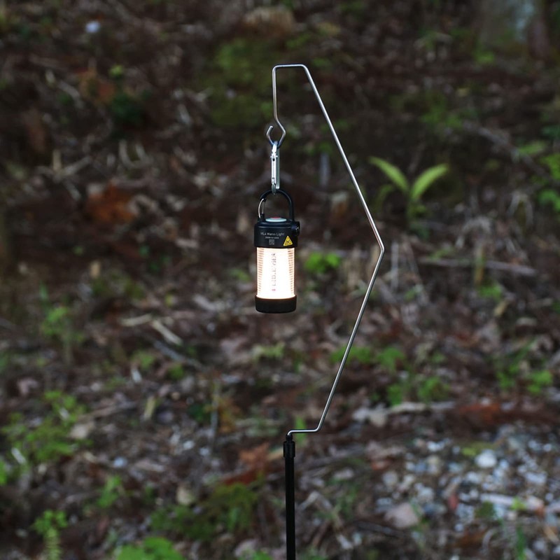 huanbush Lantern Stand, Screw-in Type, Lantern Pole, Aluminum, Ultra Lightweight,