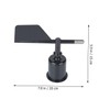 Mipcase Wind Direction Indicator Shells Durable Anemometer Cover for Accurate