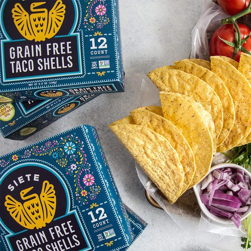 Siete Grain Free Taco Shells | Gluten Free | Paleo