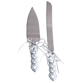 Wedding Bells Cake and Knife Set