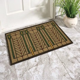 Uni-Art Frank Lloyd Wright Colored Tree of Life Doormat