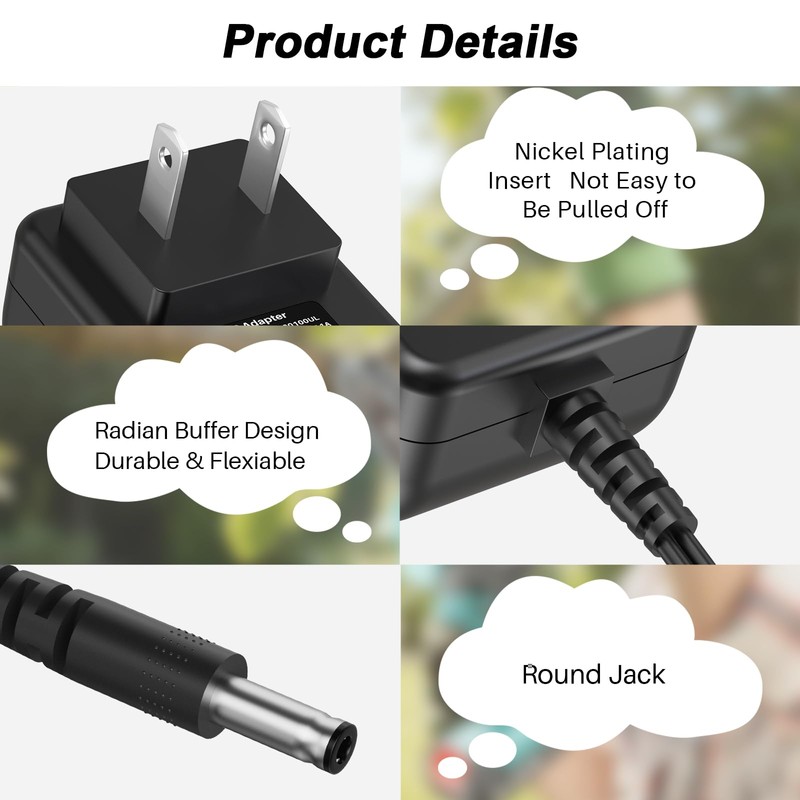 21V AC/DC Adapter Charger for Bomves, for Tingmengte, for FAMICCI