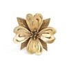 Solid Brass Round Flower Door Knocker - Holiday Gift