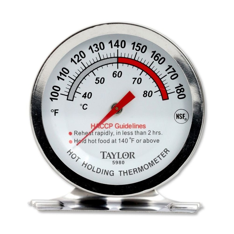 Taylor Precision 5980 N Termómetro de Series Hot Holding profesional,
