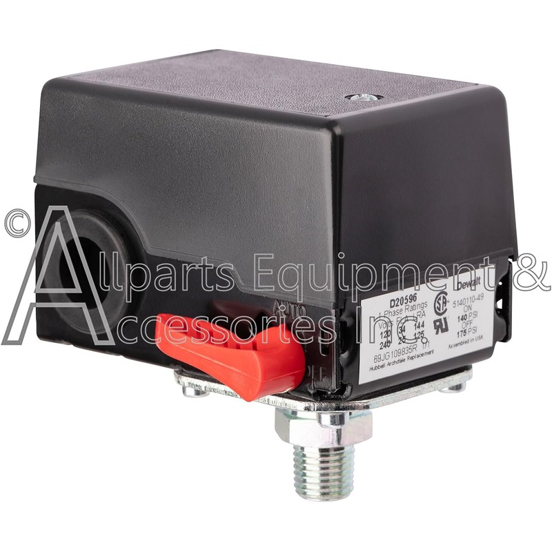 D20596 Pressure Switch Replacement for Craftsman Air Compressor 145/175