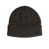 ROLLSTRICKMÜTZE FEINSTRICK ACRYL SCHWARZ