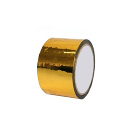 Easy 99 Metallic Tape Mirror Tape Duct Tape DIY Decorative Tapes, 2.4 Inches x 55 Yards (Gold)