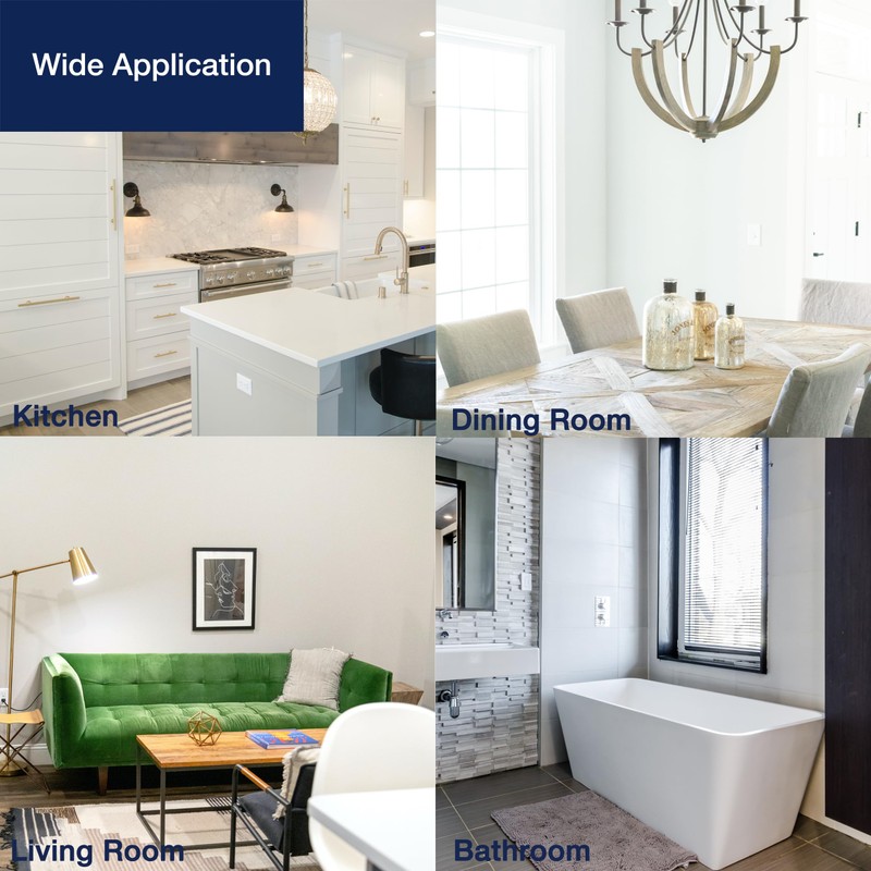 FLSNT 60W Equivalent LED Candelabra Bulbs, Dimmable LED Chandelier Bulbs,