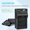 LP NB-11L Battery and Charger,2-Pack 900mAh Batteries for Canon PowerShot
