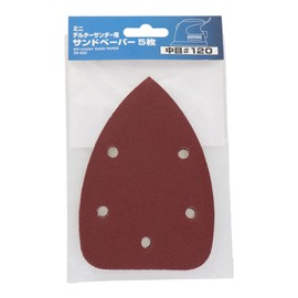 Sankyo Corporation CUSTUM KOBO Sandpaper for Mini Delta Sander (EDS-100) #120 (5 Sheets) 28-602