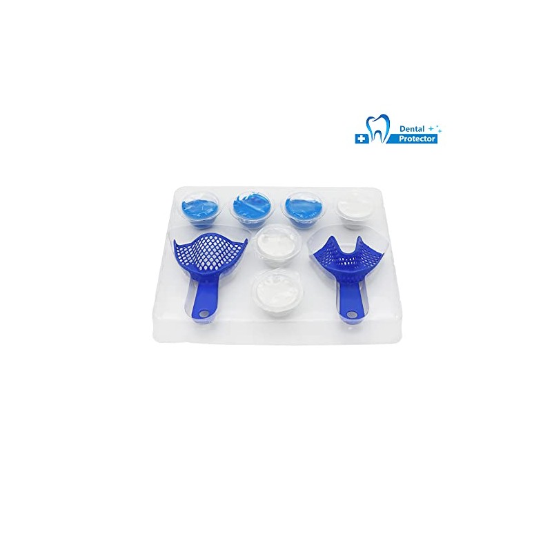 Kit de impresión de dientes Masilla Bandeja de material de