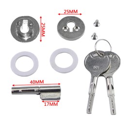 1set Glass Door Lock Sliding Door Lock Terrarium Lock for Terrarium Showcase Display