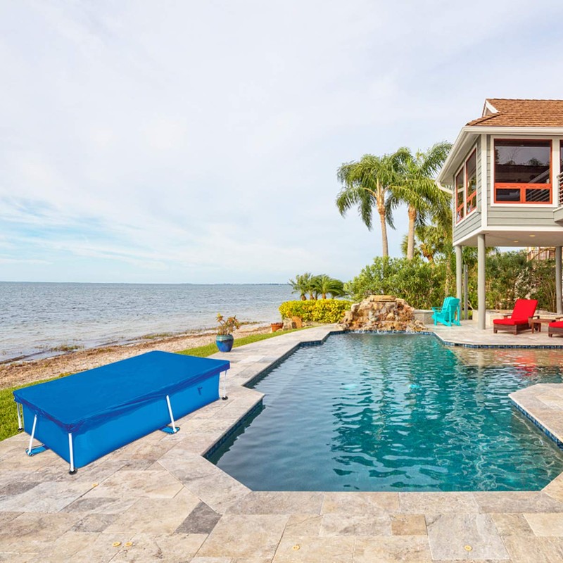 Sosoport Camping Tarp Pool Cover Protector Inflatable Pool Cover Waterproof