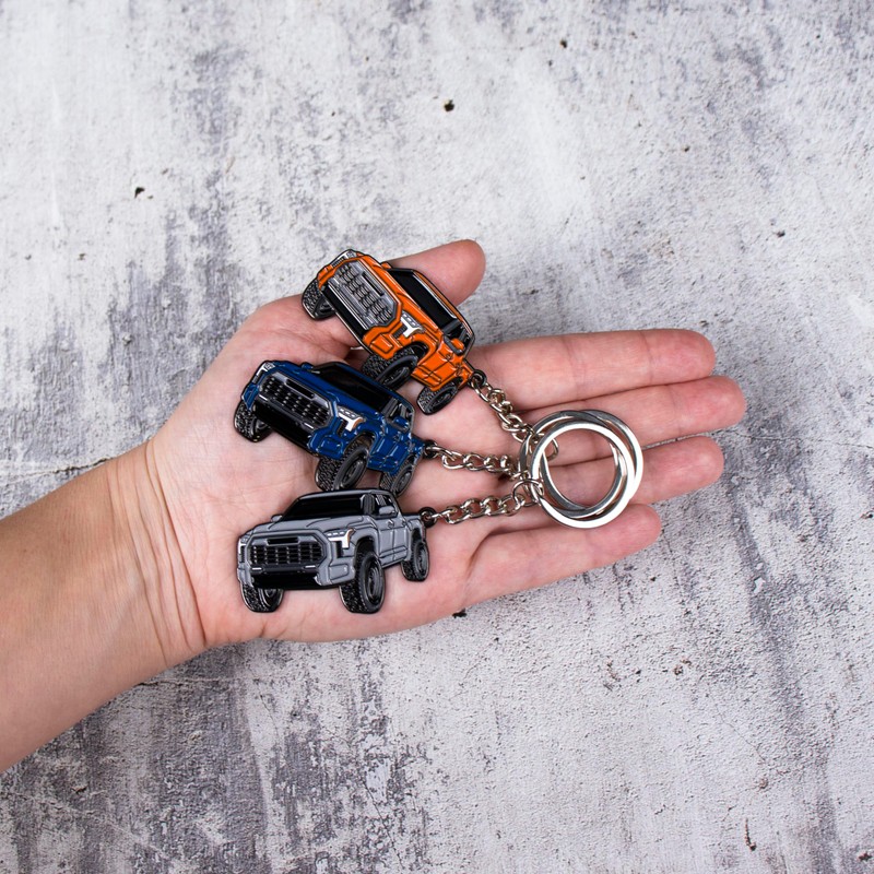 FOUR WHEEL BEAST Tundra Accessories Metal Tundra Keychain 2024 2023