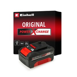 Einhell 4511396 Batteria Ricaricabile Agli Ioni Di Litio, 4000 Mah, Nero, Rosso