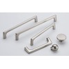 BOZONLI Zinc Alloy Cupboard Handles, Brushed Matte Kitchen Door Handles