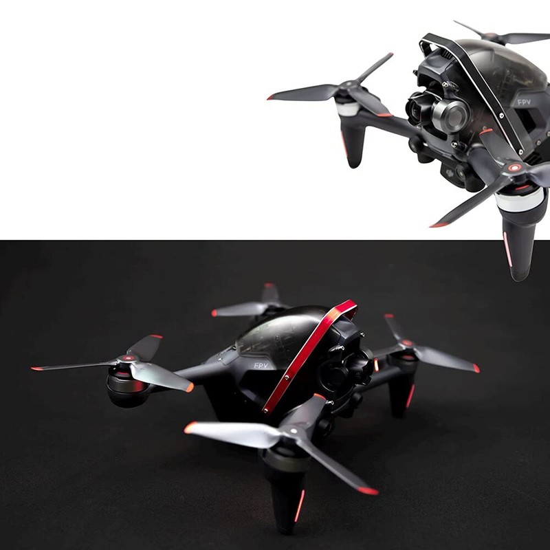 YAAAM DJI FPV Guard Bumper Aluminum (Red)