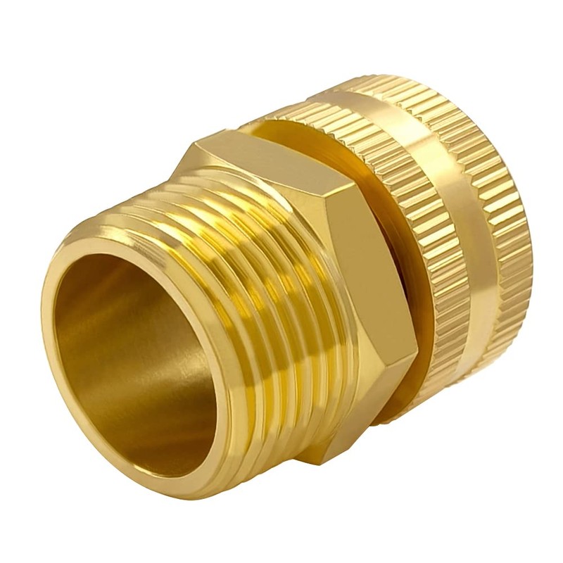 Hooshing 3PCS 3/4" GHT Female to 3/4" NPT Male Garden