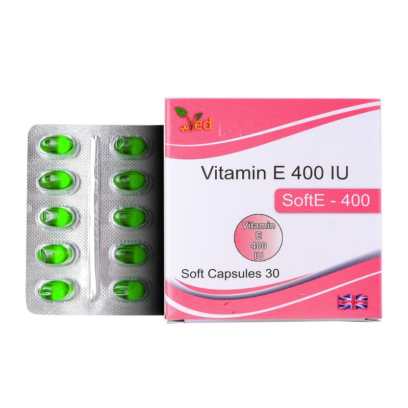 VED Vitamin-E 400 IE SOFTGEL-Kapsel (15X2)