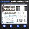 2.4 Ecotec Head Gasket Kit w/Bolts & Valves Fit for