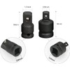 Impact Socket Adaptor Set, Wrench socket adapter set, 6 Pcs