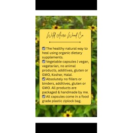 USDA organic ORGANIC garlic capsules LARGE dose 800 mg capsule Herbal supplement immune