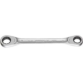 Gedore 2306808 Double Ratchet Glasses Wrench 0.6 x 0.7 inches (16 x 17 mm)