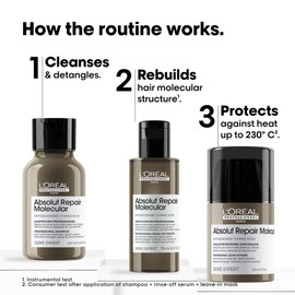 LOreal Professionnel L'Oreal Professionnel Absolut Repair Molecular Mini Trio Discovery Kit