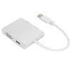 4 in 1 USB3.0 Adapter to VGA DVI HDMI LAN