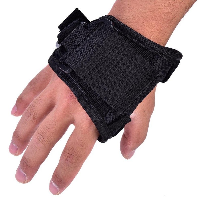 Diving Flashlight Glove, Adjustable Wrist Strap Goodman Glove Underwater Diving
