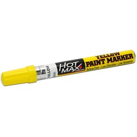 Hot Max 27014 Yellow Paint Marker, 1-Pack