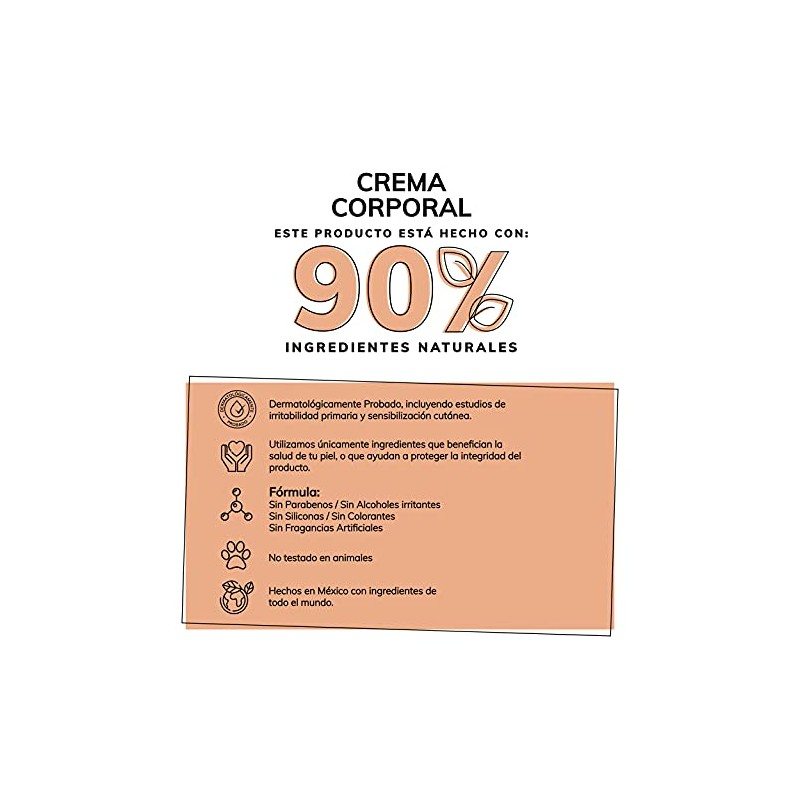 Crema Corporal Humectante- 450 gr-Manteca de Karite+Vitamina E+Vitamina B5- Hidratación