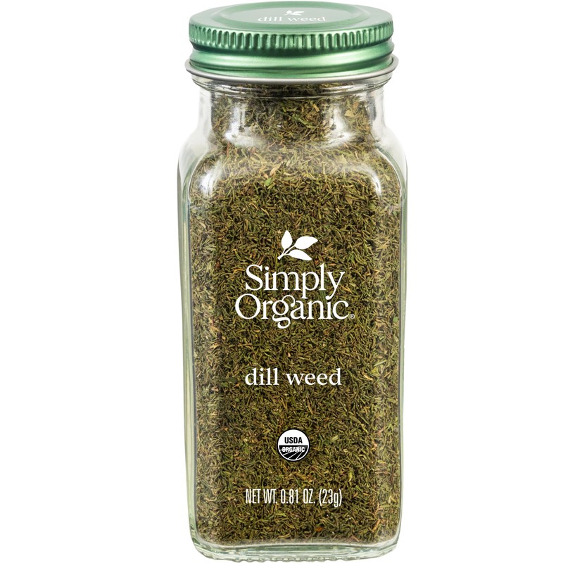 Simply Organic Dill Weed Cut & Sifted Certified Organic, 0.81-Ounce
