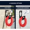 Morvat Premium 100 Ft Hose Hanger with Rust Resistant Metal,