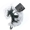 Solar String Lights Outdoor Multicolor 36ft 60 Led Crystal Globe