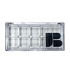 Makeup Palette Pro Paleta Vacía de Maquillaje Transparente con 10