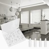 UFURMATE Shutter Repair Pin, 52Pcs White Replacement Repair Pin for