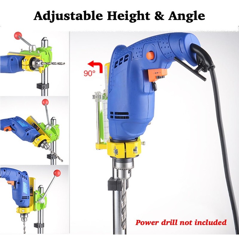 Vertical Drill Stand, WQV Benchtop Drill Press Stand for Electric