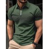 Performance Quarter Zip Golf Polo:_Pdd-Dlldxpl010_Xxxl