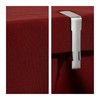 Relaxdays Set of 4 Table Clips, Adjustable Tablecloth Clips for
