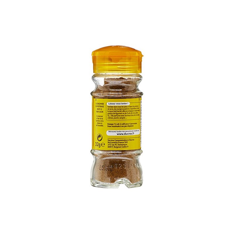 Ducros French Muscade Moulue (Ground Nutmeg) 32 g