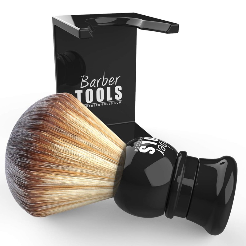 Kit da barba | Pennello da barba con supporto +