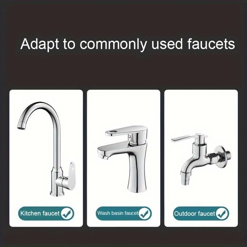 Kitchen Faucet Extender, 3-speed Rotating Faucet Nozzle with High-pressure Sprayer,