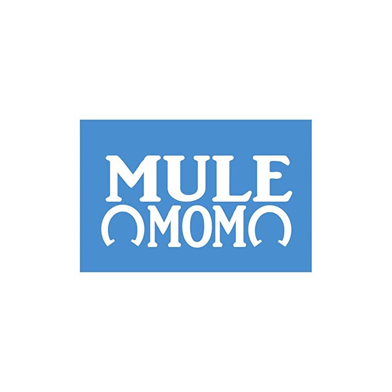 EZ-STIK Mule Mom stickerH335 8.5 inch Wide Vinyl Draft Mule