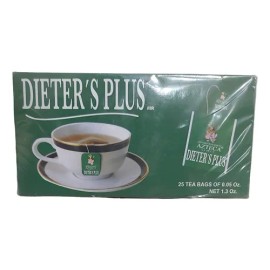 Dieters Plus Con 25 Sobres De Te Con 1.5 G Cu Dietas Peso                                                                                             