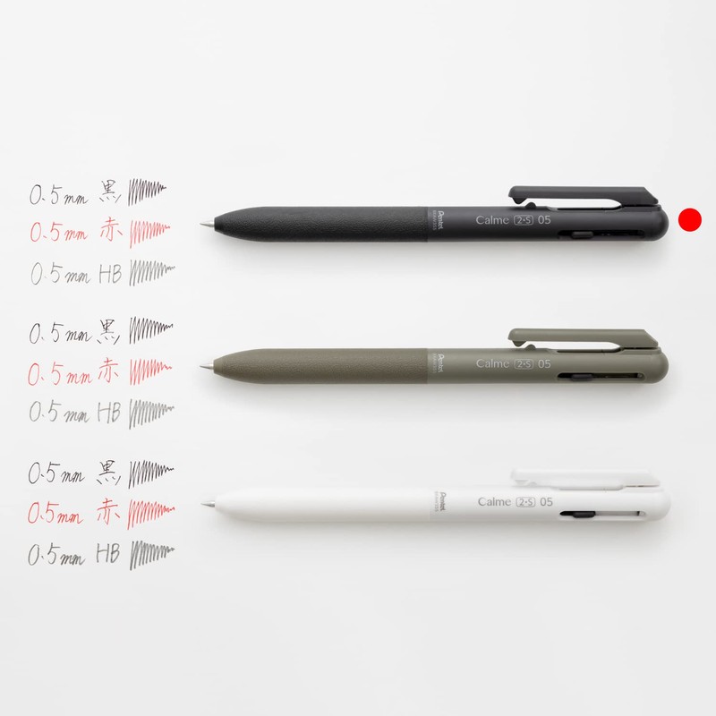 Pentel XBXAW355A Multifunction Ballpoint Pen Calme Ballpoint Pen 0.5 Sharp
