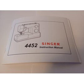 Singer 4452 Manual for Sewing Machine (Singer-4452 English)