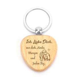 KEAHND Christmas Gifts for Girlfriend, Gifts for Girlfriend, Girlfriend Gift, Couple Gifts, Anniversary Gift for Him, Boyfriend Gift, Keyring Couple, Couple Gifts, yellow