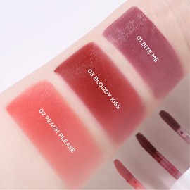 Heavy Makeup Blurring Effect Lip Tint - Flashy (Select 1 of 3) - Bite Me / 헤비메이크업 블러링 이펙트 립 틴트-Flashy 3종 택1 - 바이트미 Bite Me